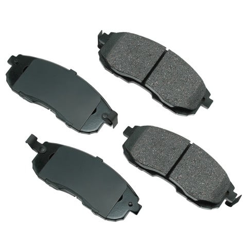 Akebono EUR31 Disc Brake Pad Set-Euro Ultra Premium Ceramic Pads Rear USA Made Akebono EUR31 Disc Brake Pad Set-Euro Ultra Premium Ceramic Pads Rear USA Made